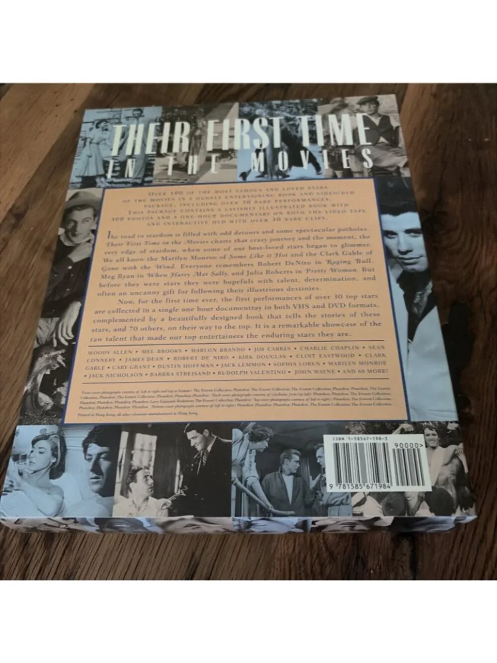 Their First Time in the Movies by Les Krantz (2001, Hardcover)